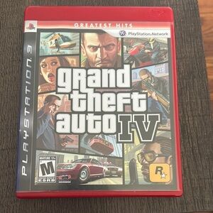 Grand Theft Auto IV for Sony 3 - Red Case